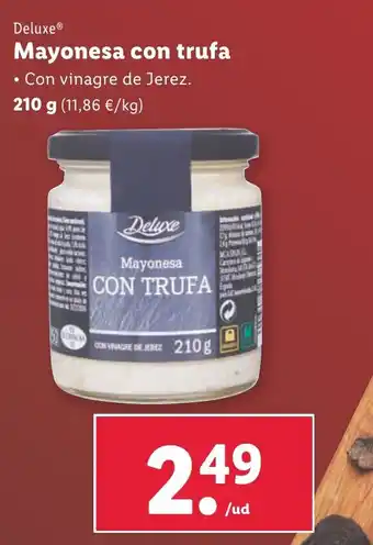 Lidl Deluxe® Mayonesa con trufa oferta