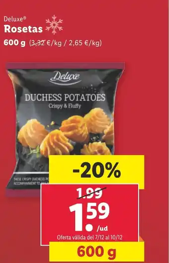 Lidl Deluxe® Rosetas oferta