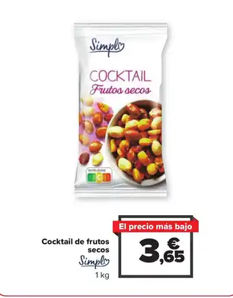 Carrefour Cocktail de frutos secos oferta