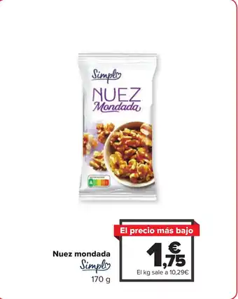 Carrefour Nuez mondada oferta