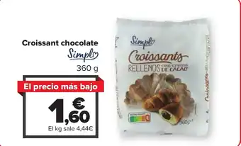 Carrefour Croissant chocolate oferta
