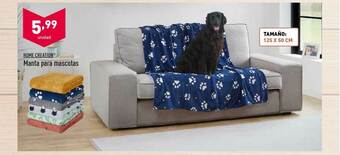 ALDI Home Creation® Manta Para Mascotas oferta