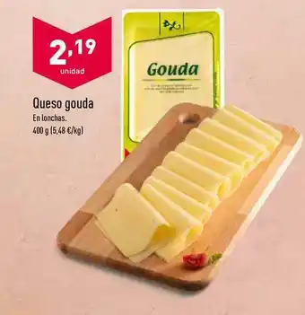 ALDI Queso Gouda 400g oferta