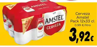Proxi Cerveza Amstel 12x33cl oferta