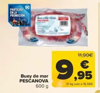 Carrefour Buey de mar PESCANOVA oferta
