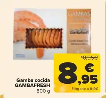 Carrefour Gamba cocida GAMBAFRESH 800 g oferta