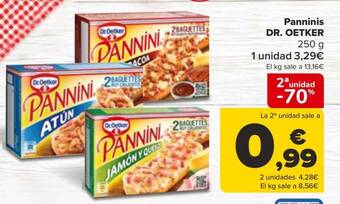 Carrefour Panninis DR. OETKER 250 g oferta