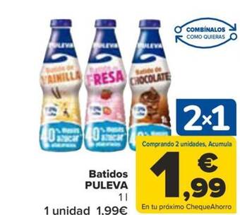Carrefour Batidos PULEVA oferta