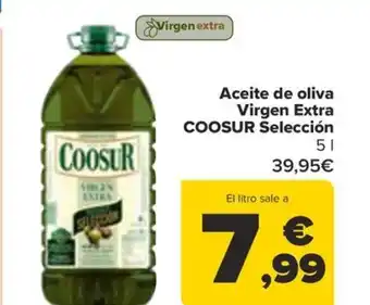 Carrefour Aceite de oliva Virgen Extra COOSUR Selección oferta