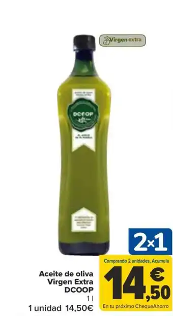 Carrefour Aceite de oliva Virgen Extra DCOOP oferta