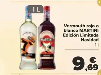 Carrefour Vermouth rojo o blanco MARTINI Edición Limitada oferta