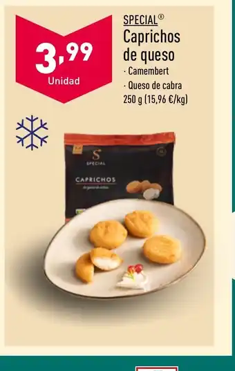 ALDI Caprichos de queso oferta
