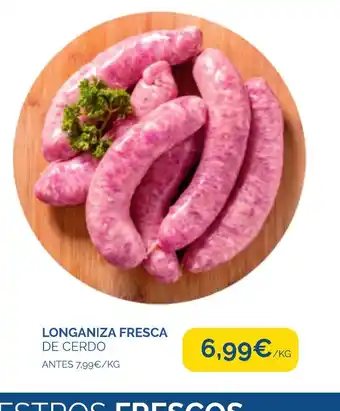 Cash Ecofamilia LONGANIZA FRESCA DE CERDO oferta