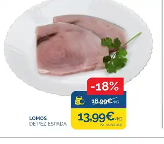 Cash Ecofamilia LOMOS DE PEZ ESPADA oferta