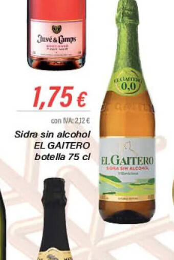 Cash Ifa Sidra sin alcohol EL GAITERO oferta