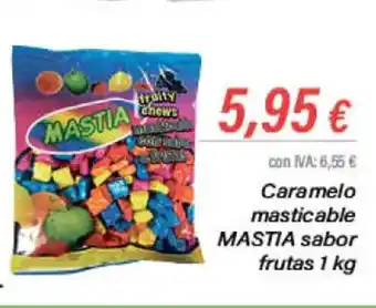 Cash Ifa Caramelo masticable MASTIA sabor frutas 1 kg oferta