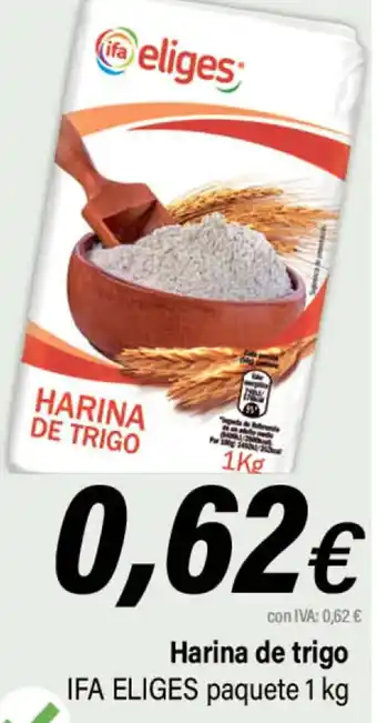 Cash Ifa Harina de trigo IFA ELIGES paquete 1 kg oferta