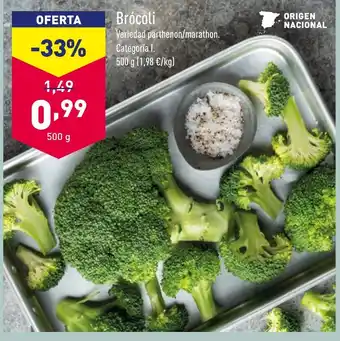 ALDI Brócoli oferta