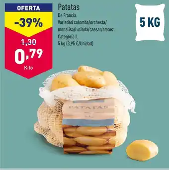 ALDI Patatas oferta