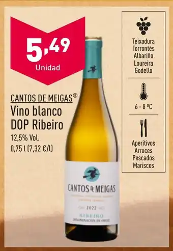 ALDI Vino blanco DOP Ribeiro oferta