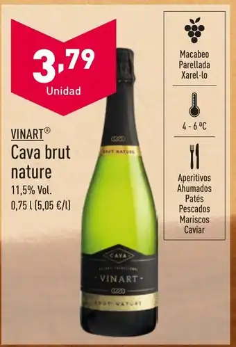 ALDI Cava brut nature oferta