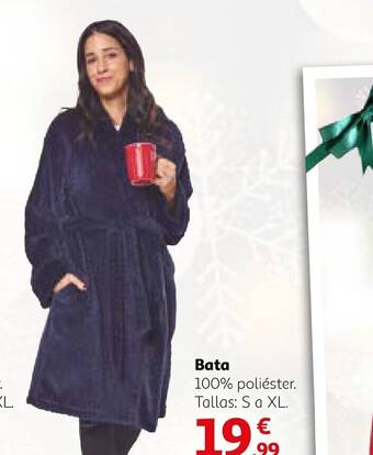 Alcampo Bata 100% poliéster. Tallas: XS a XXL. oferta