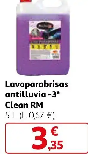 Alcampo Lavaparabrisas antilluvia -3 Clean RM oferta