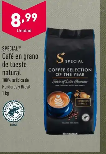 ALDI Café en grano de tueste natural oferta