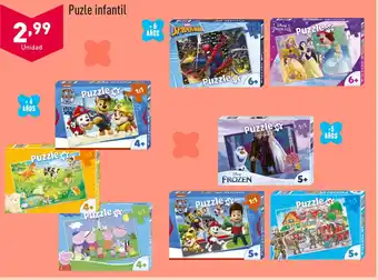 ALDI Puzle infantil oferta