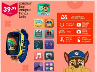 ALDI Reloj inteligente patrulla canina oferta