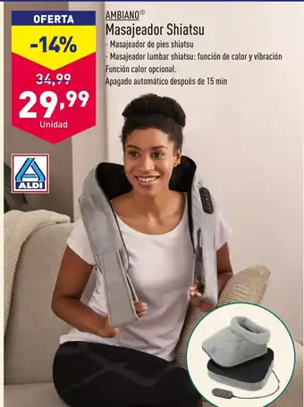 ALDI Masajeador Shiatsu oferta