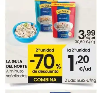 Eroski LA GULA DEL NORTE Alminuto señalizadas oferta