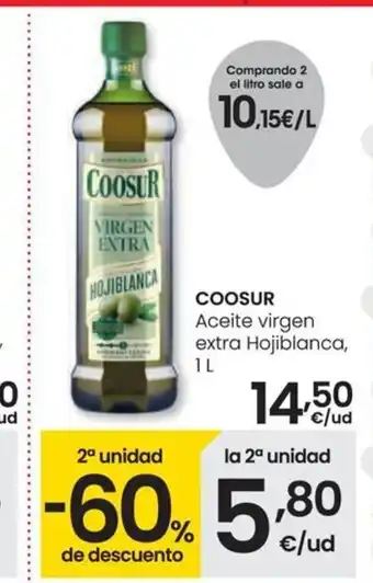 Eroski COOSUR Aceite virgen extra Hojiblanca, oferta