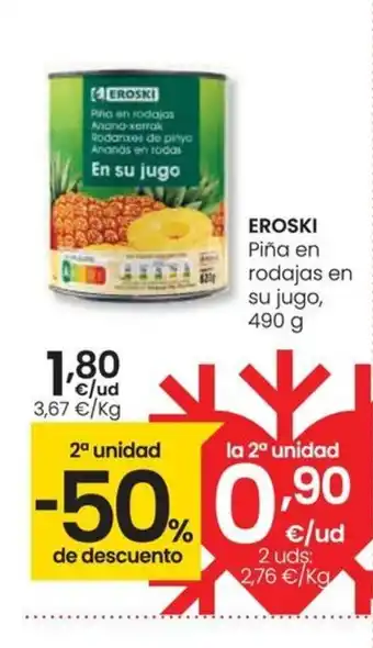 Eroski EROSKI oferta