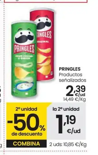 Eroski PRINGLES oferta