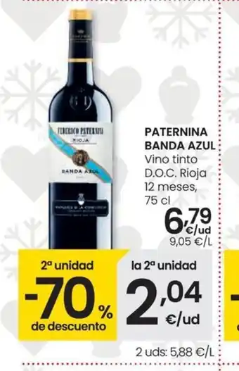 Eroski PATERNINA BANDA AZUL oferta