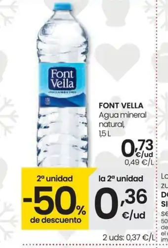 Eroski Font Vella oferta