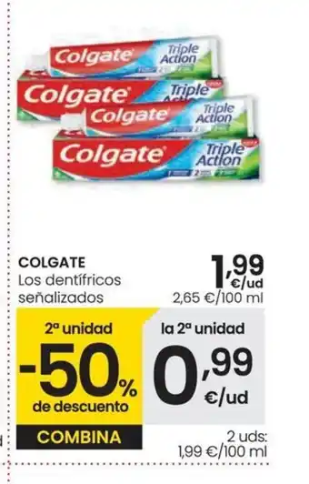 Eroski Colgate oferta