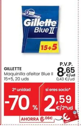 Eroski GILLETTE oferta