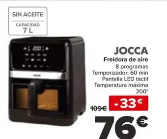 Carrefour JOCCA Freidora de aire oferta