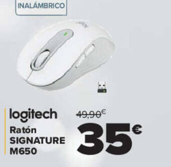 Carrefour logitech Ratón SIGNATURE M650 oferta