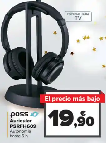 Carrefour posso Auricular PSRFH609 oferta