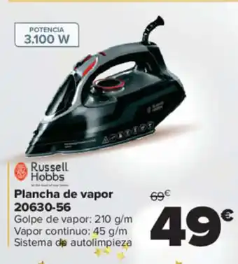 Carrefour Plancha de vapor 20630-56 oferta