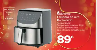 Carrefour Freidora de aire Rocket700 oferta