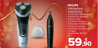 Carrefour PHILIPS Afeitadora X3003/02 oferta