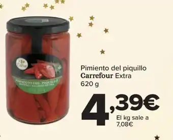 Carrefour Pimiento del piquillo Carrefour Extra 620 g oferta