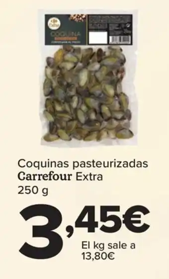 Carrefour Coquinas pasteurizadas Carrefour Extra 250 g oferta