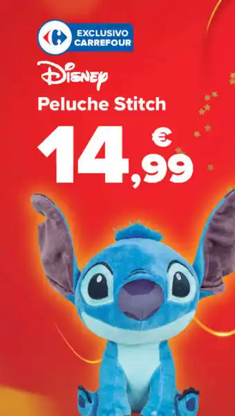Carrefour Peluche Stitch oferta