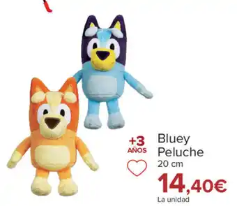 Carrefour Bluey Peluche 20 cm oferta