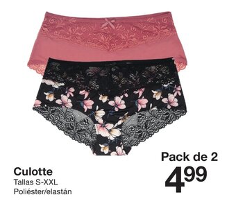 Zeeman Culotte oferta